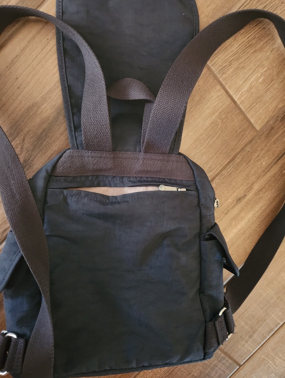 Kipling Mid Size Backpack Dark Navy Blue. - Picture 3 of 11